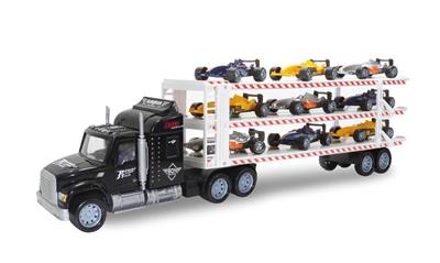 惯性三层拖头车（载9只F1） - OBL855267