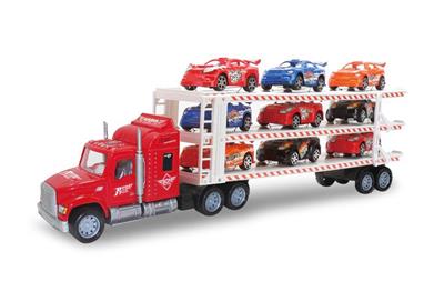 惯性三层拖头车（载9只赛车） - OBL855268