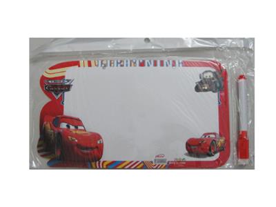 COLOR PRINTED CARTOON PATTERN WHITEBOARD WITH PEN - OBL855454