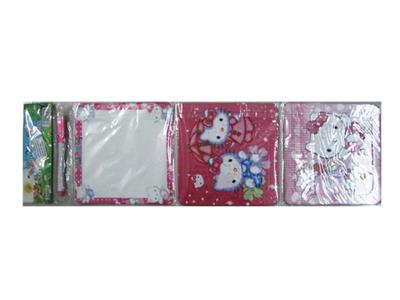 3 PIECES OF ZHUANG COLOR PRINT CARTOON PATTERN PUZZLE WHITEBOARD WRITING BOARD WITH PEN - OBL855457