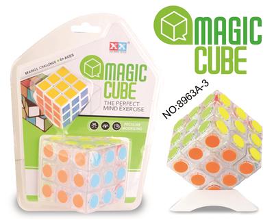 TRANSPARENT WHITE DOTS AND SQUARES - OBL855577