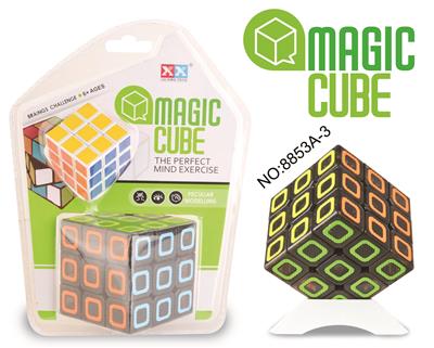 TRANSPARENT BLACK SQUARE + SMALL SQUARE - OBL855580