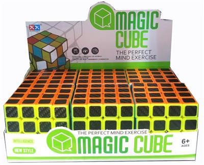 FOURTH-ORDER BLACK STICKER RUBIKS CUBE - OBL855793