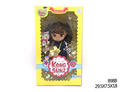 10 INCH BEAN ENAMEL MUSIC DOLL - OBL856302