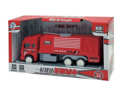 城市消防卡车（带灯光音乐） - OBL856348