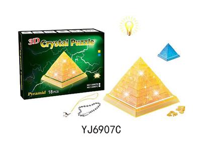 DIY Crystal Flash Pyramid - OBL856996