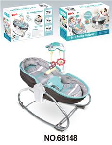 3-in-1 baby electric swing chair (grey) - OBL857063