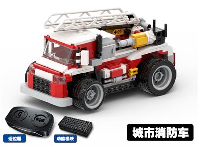 307PCS CITY FIRE TRUCK - OBL857202