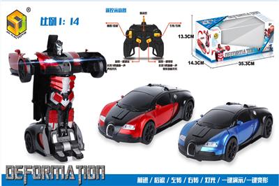 1:14布加迪遥控变形车 - OBL857276