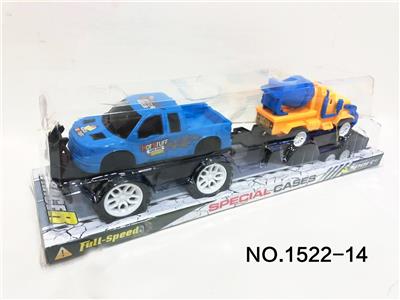 惯性越野皮卡拖水泥车 - OBL857349