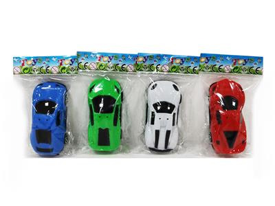 SOLID PAINT BACK FORCE SPORTS CAR - OBL857797