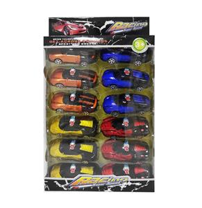 TRANSPARENT SPRAY-PAINTED RETURN POLICE CAR - OBL857853