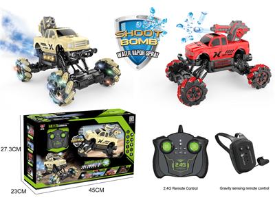 灯光喷雾水弹攀爬特技车 - OBL857966