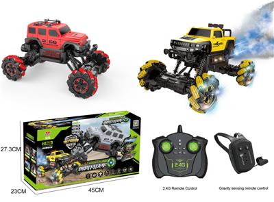 灯光喷雾攀爬特技车 - OBL857967