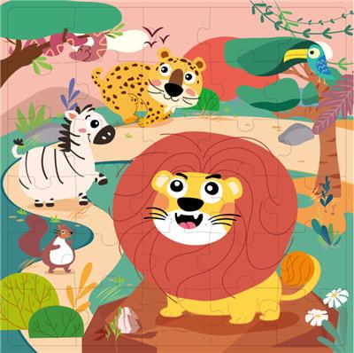 PAPER ANIMAL PUZZLES - OBL858438