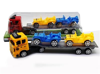 惯性拖头车载滑行吉普车 - OBL858475