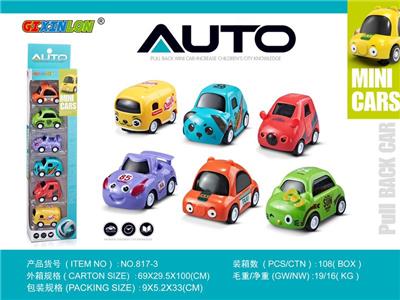 CARTOON RETURN TRUCK (6 / BOX) - OBL858486