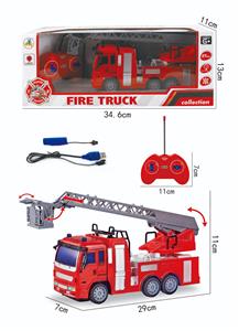 1:30四通遥控消防工程车 - OBL858677
