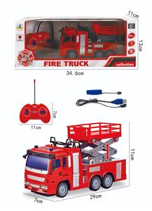 1:30四通遥控消防工程车 - OBL858679