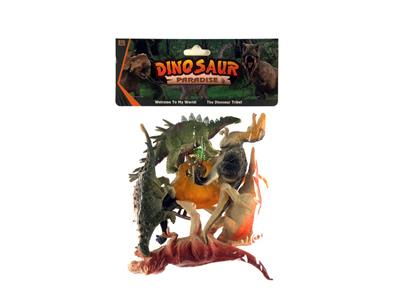 6.5寸6只空心恐龙 - OBL858701