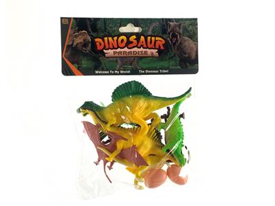 5.5-6.5寸5只空心恐龙 - OBL858702
