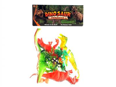 12寸4只空心恐龙(带哨) - OBL858707