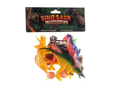 6寸4只空心恐龙 - OBL858713