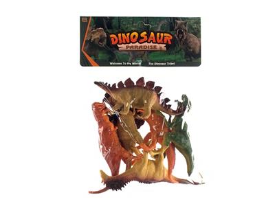 6寸6只空心恐龙(仿真) - OBL858716