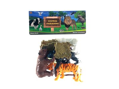 5-6.5寸4只空心动物 - OBL858735