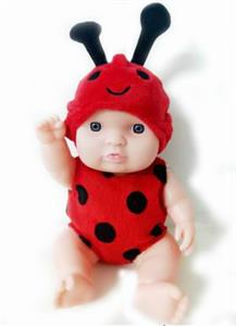 8寸坐娃搪胶(七星瓢虫） - OBL858816