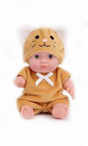 8寸坐娃搪胶(小猫） - OBL858819