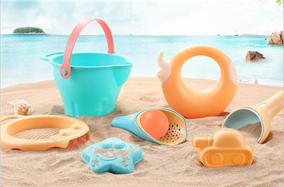 SOFT GLUE BEACH WATER TOY 10PCS - OBL858863
