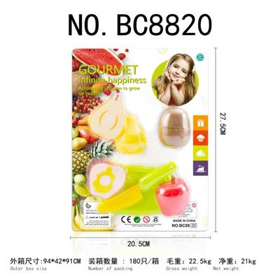 FRUIT AND VEGETABLE CHEETOLE 5PCS - OBL858901
