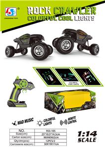 1:14遥控攀爬灯光车（包电） - OBL859013