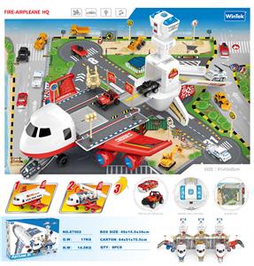 Alloy truck firefighting aircraft mobile headquarters - OBL859275