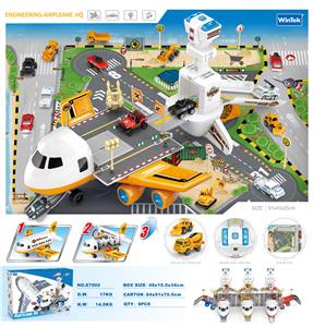 Alloy car engineering aircraft mobile headquarters - OBL859276