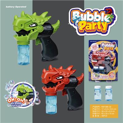 ELECTRIC CARTOON DINOSAUR BUBBLE GUN - OBL859603