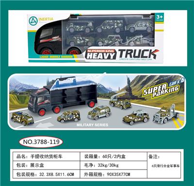 HAND-SKIDDED CONTAINER TRUCK - OBL859635