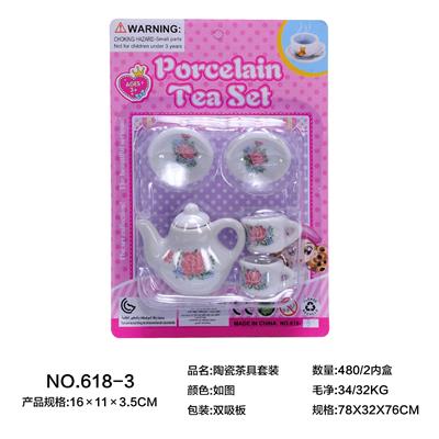 CERAMIC TEA SET - OBL859649
