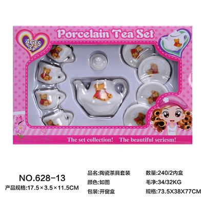 CERAMIC TEA SET - OBL859657
