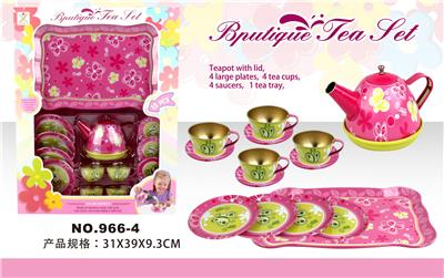 过家家马口铁蝴蝶茶具 - OBL859901