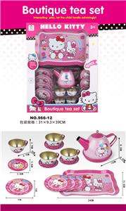 过家家马口铁Kitty茶具 - OBL859908