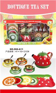 过家家马口铁水果带汤勺茶具 - OBL859929