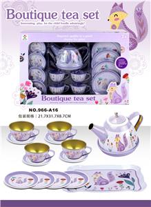 过家家马口铁狐狸茶具 - OBL859934