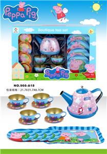 过家家马口铁小猪茶具 - OBL859936