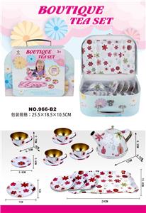 过家家白底花茶具礼品盒 - OBL859940