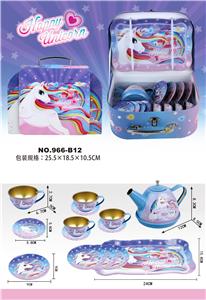 过家家独角兽茶具礼品盒 - OBL859948