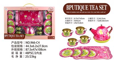 过家家马口铁蝴蝶茶具 - OBL859952