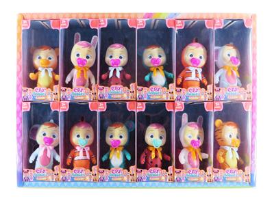 5 INCH 24 LIVE FAT CHILDREN (CAN DRINK WATER AND TEARS PLUS ANIMALS AND ACCESSORIES) CRYING DOLLS - OBL860097