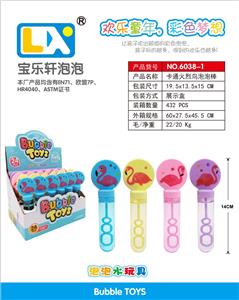 Cartoon flamingo bubble stick - OBL860208